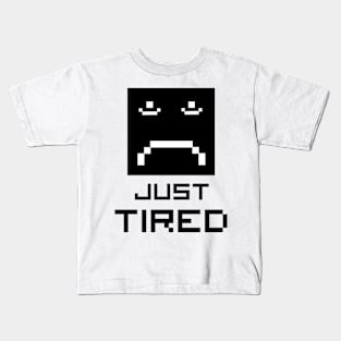 pixel is just tired Kids T-Shirt